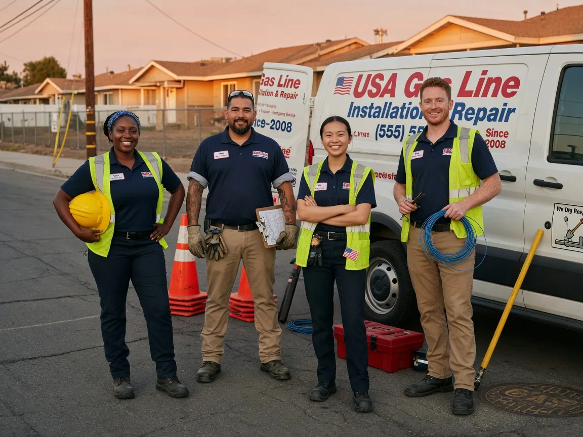 Gas Line Installation company in Fairmont, NC